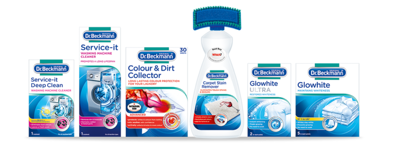 Dr Beckmann Glowhite With Stain Remover 3 x 40gm Keeping Whites Fresh For Longer 