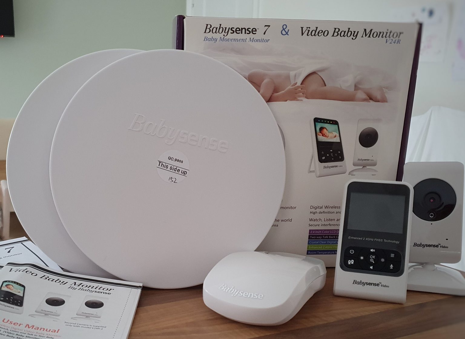 Babysense 7 And Video Baby Monitor V24R, Review What's Good To Do