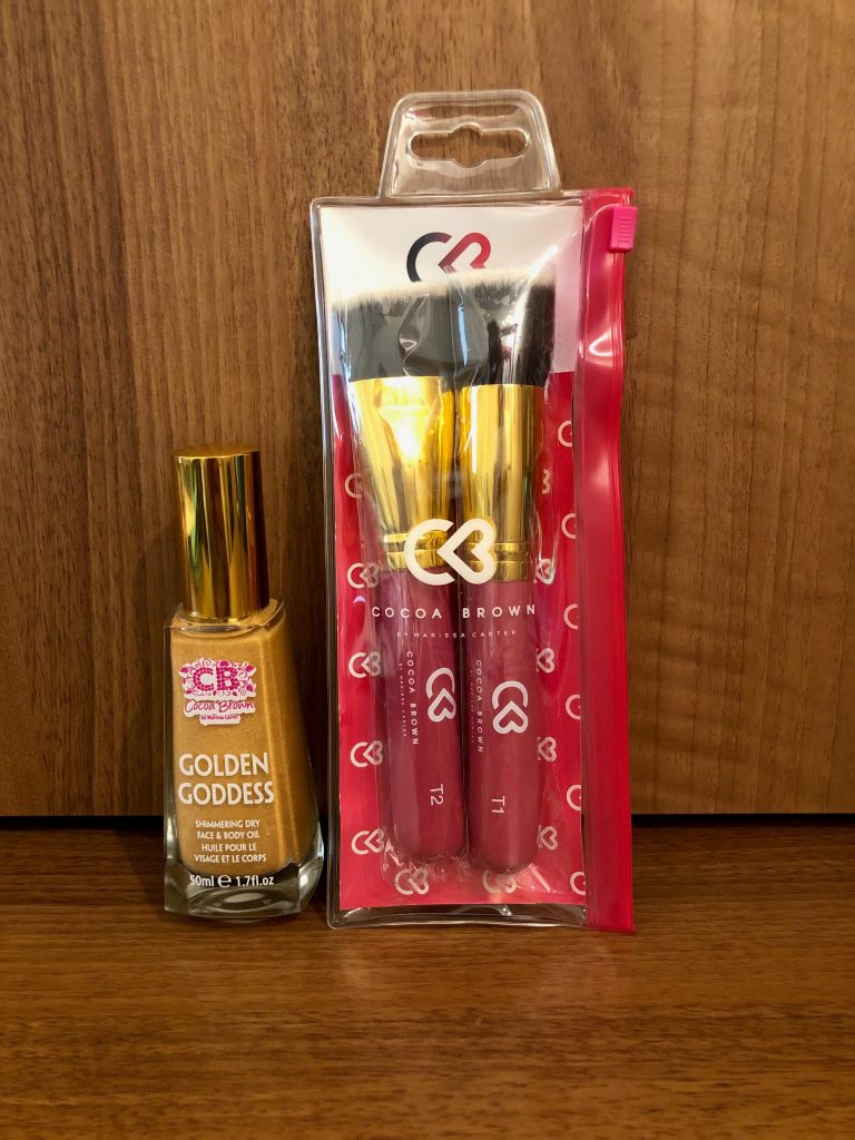 Cocoa Brown Golden Goddess Oil And Contouring Brush Set Review What's