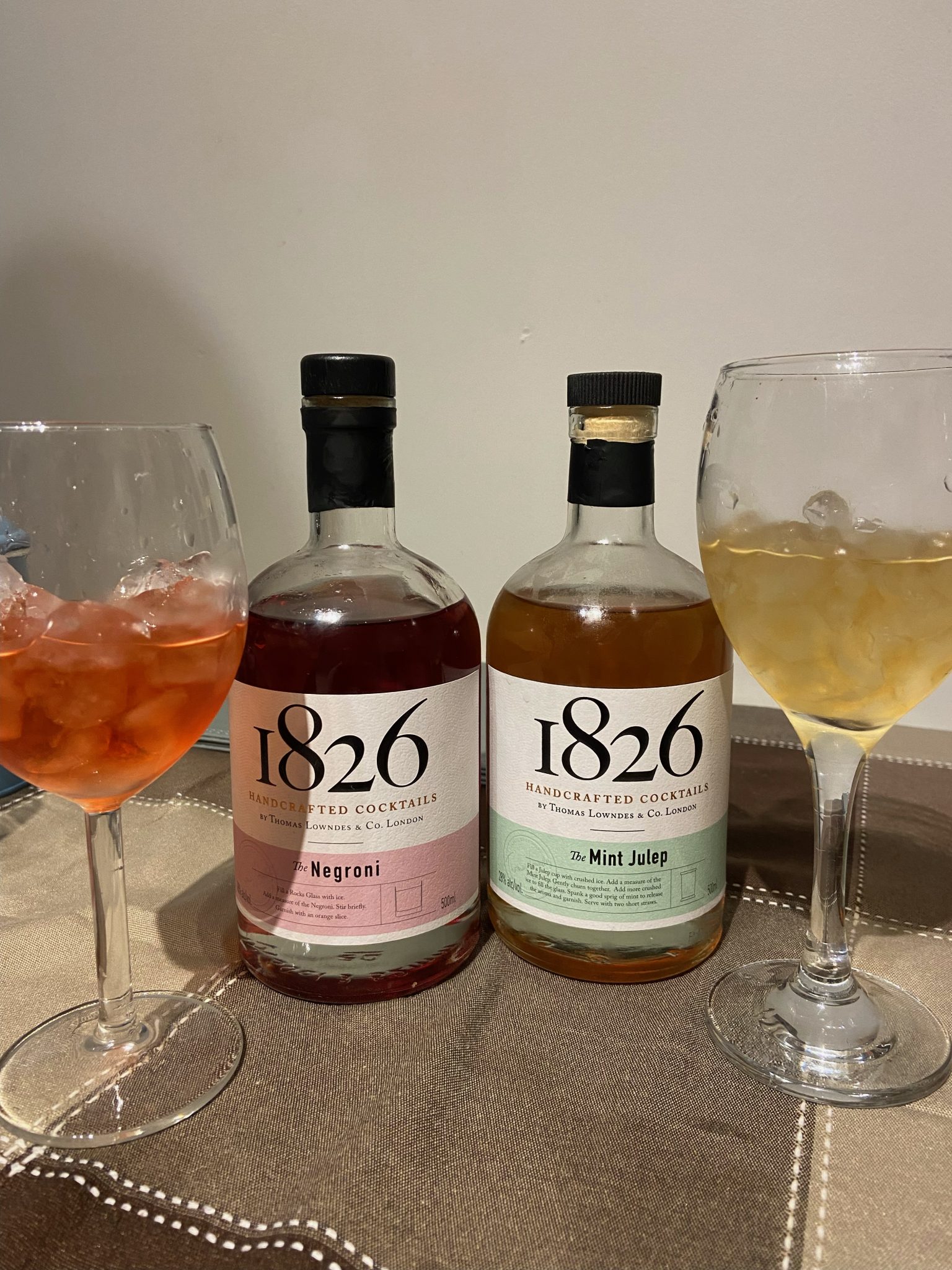 Bring Me Drink 1826 Premixed Cocktails Review What's Good To Do