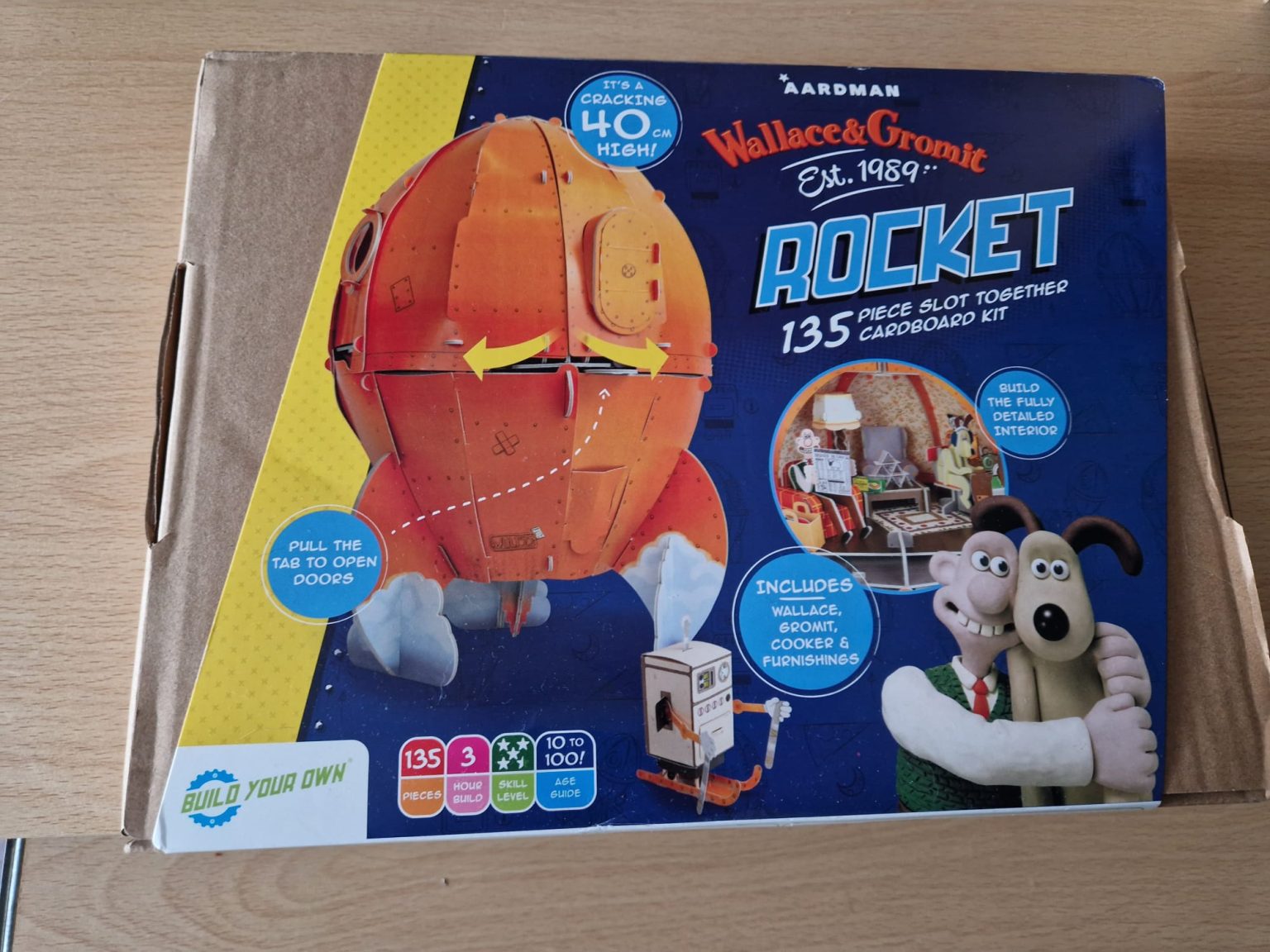 Wallace and Gromit Build Your Own Rocket Kit Review What's Good To Do