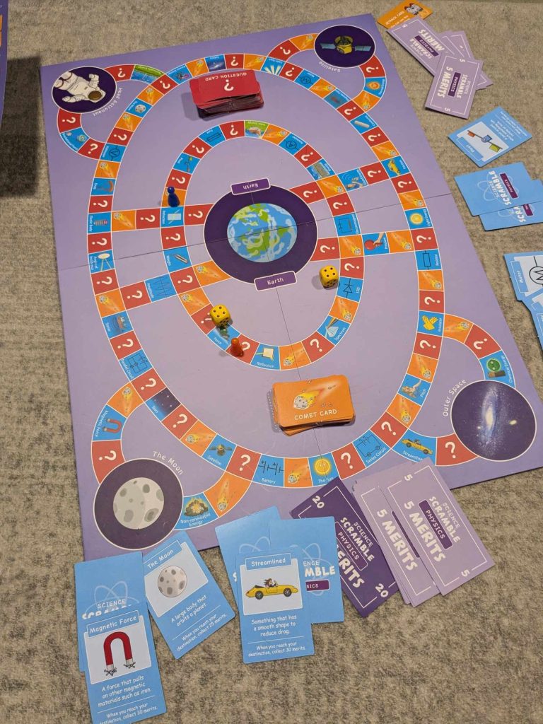 Science Scramble – Physics Edition Game Review – What's Good To Do