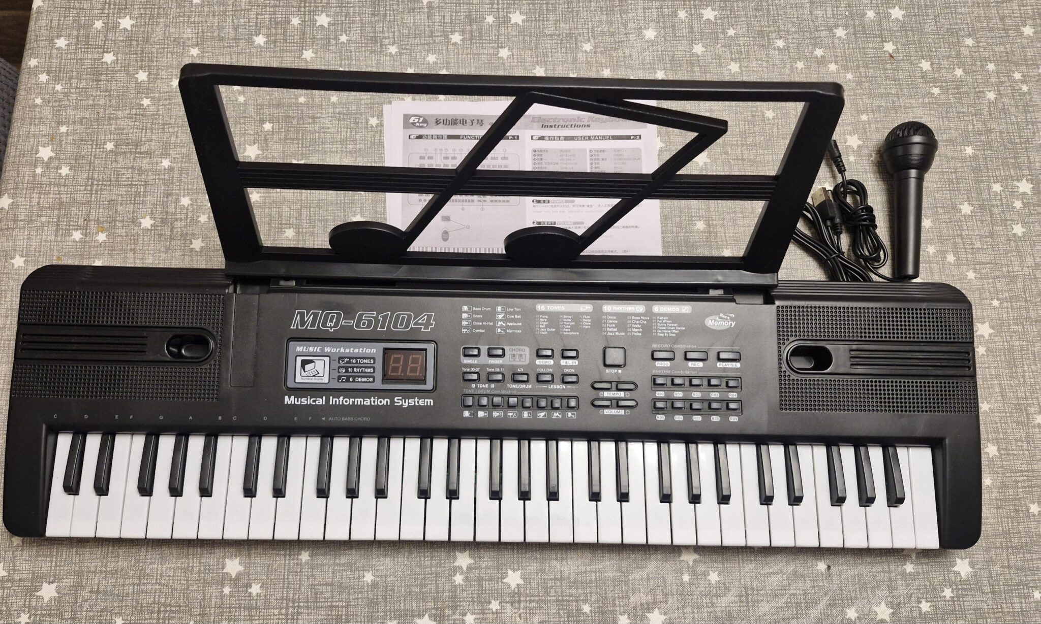 TEMU 61 Key Portable Electric Piano Keyboard Review – What's Good To Do
